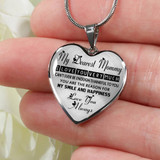 To My Dearest Mommy Necklace Gifts For Mommy - I Love You Very Much - Love You Always 1046mo-wo