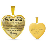 To My Mother Necklace Perfect Gifts For Mom - Love You So Much, Mommy 1047mo-wo