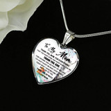To My Mom Necklace Perfect Gift For Mom -Thanks For Everything, Mom I Love You So Much 1038mo-wo