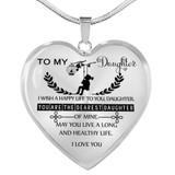 TO MY DAUGHTER: DAUGHTER NECKLACE, TO MY DAUGHTER NECKLACE, BEST GIFTS FOR DAUGHTER, BIRTHDAY GIFTS FOR DAUGHTER, FATHER AND DAUGHTER NECKLACE, DAUGHTER NECKLACE FROM PARENTS, SPECIAL DAUGHTER NECKLACE, AMAZING DAUGHTER NECKLACE 868dao