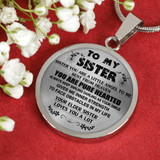To My Sister Necklace Gifts Sister Idea Gifts For Sister Best Gifts For Sister Amazing Gifts For Sister 1127to