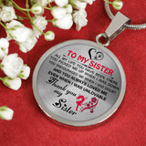 To My Sister Necklace Gifts Sister Idea Gifts For Sister Best Gifts For Sister Amazing Gifts For Sister 1124to