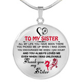 To My Sister Necklace Gifts Sister Idea Gifts For Sister Best Gifts For Sister Amazing Gifts For Sister 1124to