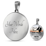 To My Mom Necklace Amazing Gifts For Mom From Son - I Love You, Mommy 1062mo