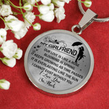 To My Girlfriend Gift Perfect Gift Girlfriend - Girlfriend And Boyfriend Necklace - Love You So Much 1019go