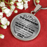 To My Girlfriend Gift Perfect Gift Girlfriend - Girlfriend And Boyfriend Necklace - Love You So Much 1018go