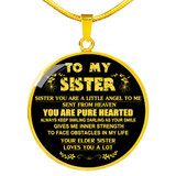 To My Sister Necklace Gifts Sister Idea Gifts For Sister Best Gifts For Sister Amazing Gifts For Sister 1127tg