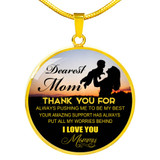 To My Mom Necklace Amazing Gifts For Mom From Son - I Love You, Mommy 1062mg