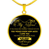 To My Girlfriend Gift Perfect Gift Girlfriend - Girlfriend And Boyfriend Necklace - Love You So Much 1021gg