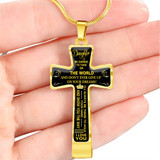 To My Daughter Cross - Luxury Necklace: Best Gift For Daughter, Luxury Cross Pendant For Daughter, Birthday Gifts For Daughter, Surprise Gift For Daughter 67dag