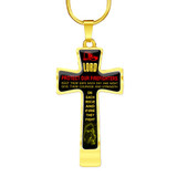 To My Dad Cross - Luxury Necklace: Best Gift For Dad, Luxury Cross Pendant For Dad, Birthday Gifts For Dad, Surprise Ideas For Dad 52ddg