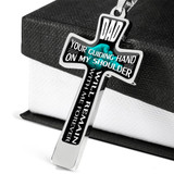 To My Dad Cross - Luxury Necklace: Best Gift For Dad, Luxury Cross Pendant For Dad, Birthday Gifts For Dad, Surprise Ideas For Dad 31dds