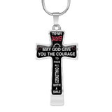 To My Daughter Cross - Luxury Necklace: Best Gift For Daughter, Luxury Cross Pendant For Daughter, Birthday Gifts For Daughter, Surprise Gift For Daughter 25das