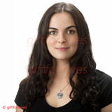 To My Girlfriend Luxury Necklace: Creative First Date Necklaces - 'I Will Cherish You And Keep You Safe All The Time And Yes! Love You Always.' - 623go