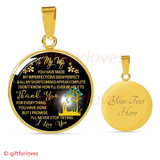 To My Wife Luxury Necklace: Romantic Birthday Gifts Wife - ' I Don't Know How I'll Ever Be Able To Thank You For Everything You Have Done But I Promise I'll Never Stop Trying. I Love You.' - 551wg To My Wife Luxury Necklace: Romantic Birthday Gifts Wife - ' I Don't Know How I'll Ever Be Able To Thank You For Everything You Have Done But I Promise I'll Never Stop Trying. I Love You.' - 551wg