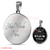 To My Wife Luxury Necklace: Giftforloves Wife Necklace - 'You Are My Happily Ever After. My Soulmate, My Best Friend, My Dream Come True...Forever And Always' - 626ws