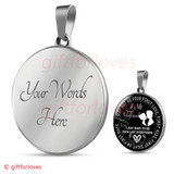 To My Girlfriend Luxury Necklace: Gift For First Meeting With Fiance - 'I May Not Be Your First Love, First Kiss, First Sight, Or First Date. I Just Want To Be Your Last Everything' - 565gs To My Girlfriend Luxury Necklace: Gift For First Meeting With Fiance - 'I May Not Be Your First Love, First Kiss, First Sight, Or First Date. I Just Want To Be Your Last Everything' - 565gs