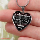 To My Girlfriend Luxury Necklace: Surprise Gifts For Girlfriend - 'You Are My Happily Ever After. My Soulmate, My Best Friend, My Dream Come True...Forever And Always' - 614gs To My Girlfriend Luxury Necklace: Surprise Gifts For Girlfriend - 'You Are My Happily Ever After. My Soulmate, My Best Friend, My Dream Come True...Forever And Always' - 614gs