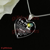 To My Wife Luxury Necklace: Unique Necklace For Wife - ' I Don't Know How I'll Ever Be Able To Thank You For Everything You Have Done But I Promise I'll Never Stop Trying. I Love You.' - 591ws To My Wife Luxury Necklace: Unique Necklace For Wife - ' I Don't Know How I'll Ever Be Able To Thank You For Everything You Have Done But I Promise I'll Never Stop Trying. I Love You.' - 591ws