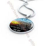 To my son necklace, mother and son necklace, best gift for son, special birthday gift for son - always remember to stay strong, stay positive, I will always be there to love you, to support you - no matter what 495sms