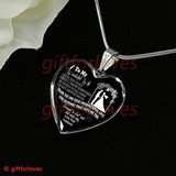 To My Wife Luxury Necklace - Pendant Romantic Chain - Best Gift For Her Amazing Necklace 251WS