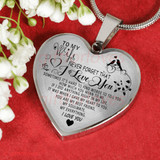 To My Wife Luxury Necklace: Husband And Wife Necklace, Birthday Gifts For Wife, Best Gifts For Wife 'Never Forget That I Love You'235wso