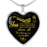 To My Daughter Necklace: Best Gifts For Daughter Birthday Gifts For Daughter Christmas Gift For Daughter Ideas 479DAG