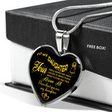 To My Daughter Necklace: Best Gifts For Daughter Birthday Gifts For Daughter Christmas Gift For Daughter Ideas 479DAG