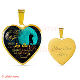 To My Wife Luxury Necklace: Every Love Story Is Beautiful But Ours Is My Favorite 468WG