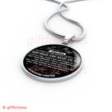 To My Wife Luxury Necklace: Husband And Wife Necklace, Birthday Gifts For Wife, Birthday Gifts For Her, Necklace For Wife Gifts 555WS