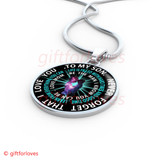 To My Son Luxury Necklace: Idea Gift For Him, Best Gift For Son517SS