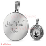 To My Son Luxury Necklace: Idea Gift For Him, Best Gift For Son428SO