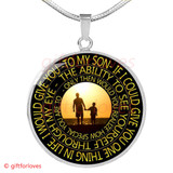 To My Son Luxury Necklace: "If I Could Give You One Thing In Life, I Would Give You The Ability To See Yourself Through My Eyes, Only Then Will You Realize How Special You Are To Me"401SG To My Son Luxury Necklace: "If I Could Give You One Thing In Life, I Would Give You The Ability To See Yourself Through My Eyes, Only Then Will You Realize How Special You Are To Me"401SG