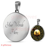 To My Son Luxury Necklace: "If I Could Give You One Thing In Life, I Would Give You The Ability To See Yourself Through My Eyes, Only Then Will You Realize How Special You Are To Me"401SG To My Son Luxury Necklace: "If I Could Give You One Thing In Life, I Would Give You The Ability To See Yourself Through My Eyes, Only Then Will You Realize How Special You Are To Me"401SG