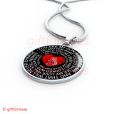 To My Son Luxury Necklace: Idea Gift For Him, Best Gift For Son, Birthday Gift For Teen Son, "You Are My Son, Apart Of Me, And That Will Never Change" 387SS