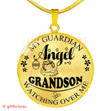 To My Grandson: Christmas Gift Ideas For Grandson, Grandson Necklace, To My Grandson Necklace, Best Gifts For Grandson, Birthday Gifts For Grandson, Special Grandson Necklace271GSO