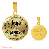 To My Grandson: Christmas Gift Ideas For Grandson, Grandson Necklace, To My Grandson Necklace, Best Gifts For Grandson, Birthday Gifts For Grandson, Special Grandson Necklace271GSO