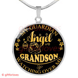 To My Grandson: Christmas Gift Ideas For Grandson, Grandson Necklace, To My Grandson Necklace, Best Gifts For Grandson, Birthday Gifts For Grandson, Special Grandson Necklace271GSG