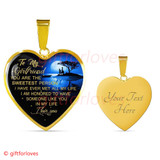 To My Girlfriend Luxury Necklace: Necklace For Girlfriend,  Birthday Gift For Girlfriend 514GFG