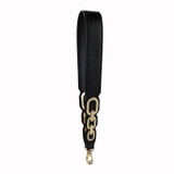 Women PU Rivet Shoulder Bag Strap Colorful Wide Leather Bag Strap Replacement Bag Part Accessories Summer Long Handbag Belts