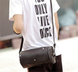 2020 Hot Sale New Fashion Men's Leathe Bags Small Shoulder Bag Cylindrical Shape Men Messenger Bag Crossbody Leisure Bag