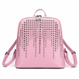 Backpack New Style WOMEN'S Fashion  Riveting Nail Women's Crossbody Bag Backpack