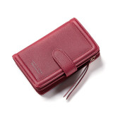WEICHEN  New Designer Notebook Small Women Wallet Lady Clutch Wallets Coin Purse Credit Card Holder Purse Girl Carteira Feminina