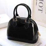 PVC Waterproof Candy Colors Jelly Handbag Small Women Bag Shell Shoulder Bag Crossbody Bag Summer Beach Bag
