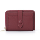 WEICHEN New Model Women Wallet with Zipper Coin Purse Card Holder Female Wallet Ladies Small Clutch Brand Designer Forever Young