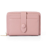 WEICHEN New Model Women Wallet with Zipper Coin Purse Card Holder Female Wallet Ladies Small Clutch Brand Designer Forever Young