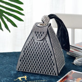 SEKUSA Women new arrival evening bags diamonds fashion handbags ladies party clutches with crystal gorgeous purse