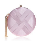 SEKUSA fashion women evening bags tassel ladies clutch purse shoulder chain wedding party handbags bags