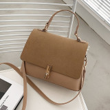 Suede Leather Black Crossbody Bag for Women 2020 Fashion Sac A Main Female Shoulder Bag Female Handbags and Purses with Scarves