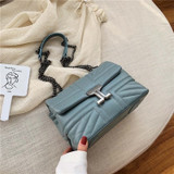 Fashion Thread PU Leather Women Shoulder Crossbody Bags 2020 New Luxury Design Handbags Ladies Messenger bags Female Purses